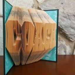 Coach - Folded Book Art Fully Customizable, Football, Cheer, Soccer, Basketball, Baseball - thumbnail 3