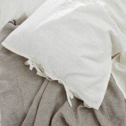 White Duvet Cover, Comforter, Linen Cover Queen, King Duvet, Perfection - thumbnail 3