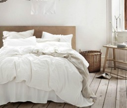 White Duvet Cover, Comforter, Linen Cover Queen, King Duvet, Perfection