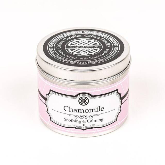Chamomile Essential Oil Aromatherapy Candle - Candle Oils Yoga Meditation Gifts - image 1
