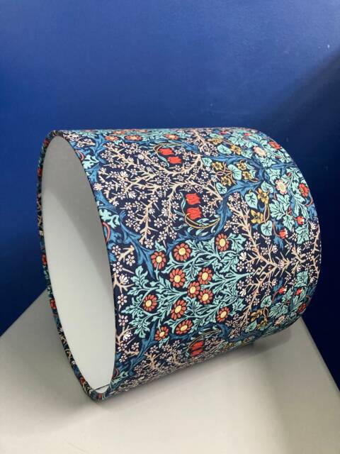 William Morris Granada Lampshade, Nature Inspired Round Tulip Shade, Bespoke Sizes - image 1