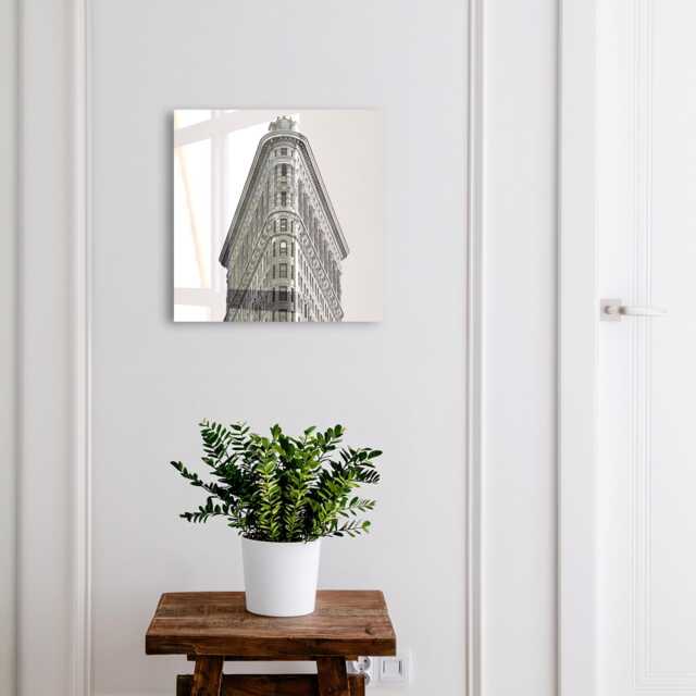 High Architecture Wall Mounted Key Cabinet, Gray Industrial Box, Photographic - image 1