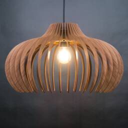 Wood Ceiling Lamp, Wooden Light, Wood Pendant Light, Chandelier Lighting, Geometric Lamp, Dining Light, Pendant Lights Wood, Modern Light - thumbnail 3