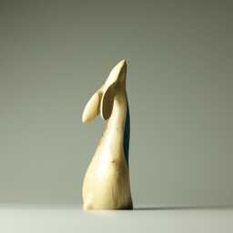 Duo Rabbit Sculpture - 21 - thumbnail 4