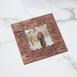 Reasons Why I Love You Box Personalized Wooden Puzzle Gift For Boyfriends Birthday 5Th Wood Anniversary Wife Husband Valentine's Day Gifts - thumbnail 3