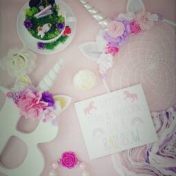 Unicorn Dreamcatchers, Party Decor. Birthdays. Girls Room Decor, Gifts For Birthdays & Christmas, Special Occasions, Wall Hanging - thumbnail 1