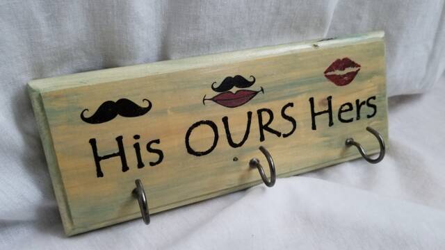 His & Hers Key Holder - image 1