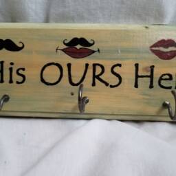 His & Hers Key Holder - thumbnail 2