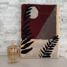 Tufted Wall Art With Wooden Frame Boho - thumbnail 4