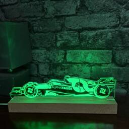 Yuki Tsunoda Led Lamp Night Light, Home Decor, Formula 1, F1 Gifts, Tsunoda, Gifts For Him, Lamp, Light - thumbnail 4