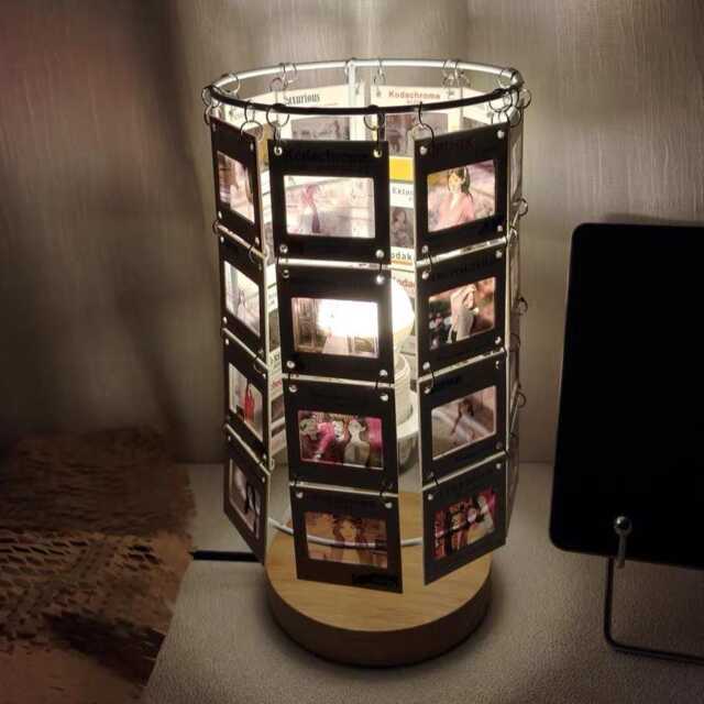 Custom Flim Photo Night Light Personzalization Lamp, Gift For Friends - image 1