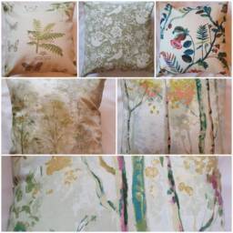Yellow/ Grey Tree Leaf Cushion Cover/ Pillow Scatter Cushion - thumbnail 3