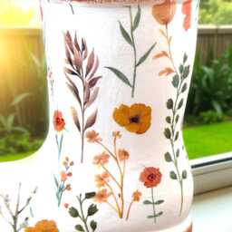 Wellington Boot Planter, Indoor Plant Pot, Autumn Decor, Fall Wellie Autumnal Home Floral Planters, Gifts - thumbnail 2