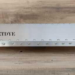 Tieetdye Aviator Floating Shelf Aluminum Industrial Design Home Deco Wall - thumbnail 2