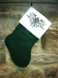 Cthulhu Crest Christmas Stocking - thumbnail 1