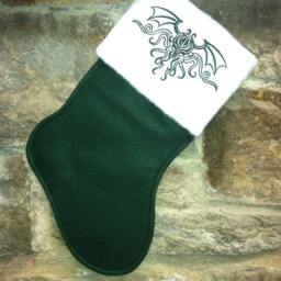 Cthulhu Crest Christmas Stocking - thumbnail 3