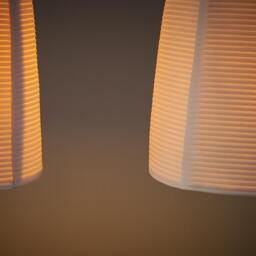 3 Pendant Lights, Modern Lighting, Hanging Pendants, Bar Kitchen Light, White Tall Shades - thumbnail 3