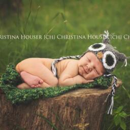 Forest Green Newborn Homespun Baby Blanket Photo Prop - thumbnail 3