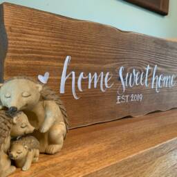 Family Sign. Custom Plaques, Personalised Family Sign/Plaque. Last Name Wall Sign Sign, Personalised Kitchen Decor - thumbnail 2