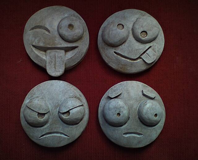 Set Of 4 Emojis