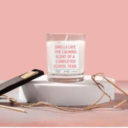 Teacher Gift. End Of Year Candle. Relaxing Gift Teacher. Completed School Box - thumbnail 3