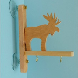 Moose Window Bird Feeder, Sf1, Bird Feeder, Wild Life, Suet Feeder, Window Feeder, Cedar Feeder, Bird Watcher, Suet, Bird Food Holder, Bird Seed - thumbnail 3