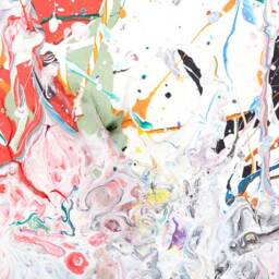 Working Artist Splatter Abstract Wall Mural Removalble Wallpaper M4231B - thumbnail 3