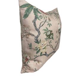 G.p & J Baker Oriental Bird Signature Blush Double Sided Cushion Cover Pillow - thumbnail 3