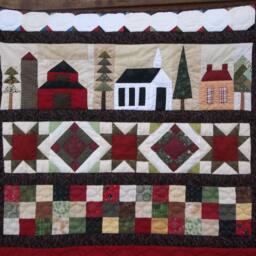 Winter Scene Wall Hanging - thumbnail 3