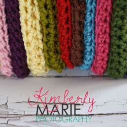 Gray Newborn Baby Blanket Chunky Photo Prop - thumbnail 3
