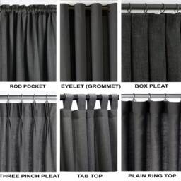 Light Beige Art Silk Curtain Panels, Faux Curtains - Rod Pocket, Grommet, Box Pleat, Three Pinch Tab Top & Plain Ring Top - thumbnail 2