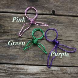 Purple & Pink Berry Christmas Tree Topper For Rustic Holiday Style - Pick Size - thumbnail 2