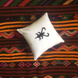 Scorpio Sign, Zodiac Gift, Astrology Pillow, Horoscope Decor, Embroidered Pillowcase, Authentic Design, Birthday Present For Her - thumbnail 3