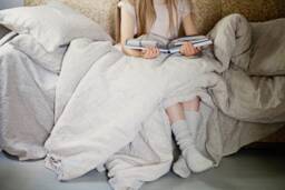 Softened Linen Twin Size Bedding Set Of 3 Pc - Us Duty Paid - thumbnail 1