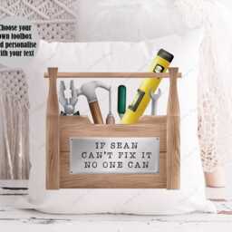 Toolbox Gift, Gift For Dad, Dads Tools Mr Fix It Cushion Him, Fathers Day Handy Man Grandad Diy Dad - thumbnail 2