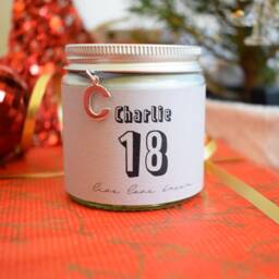 Luxurious 18Th Birthday Scented Soy Candle Personalized Gift For Her, Eco-Friendly Essential Oils - thumbnail 2