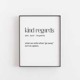 Passive Aggressive Office Print Set Of 3- Noted, Happy To Help, Kind Regards - Sarcastic Workplace Art Corporate Humour Bundle, Business - thumbnail 3