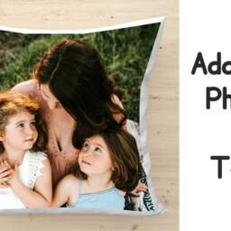"Personalised Collage Photos - Cushion Cover Add Print Pictures Artwork Custom Gift 16""Cushion 15" - thumbnail 3