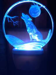 Wolf Night Light
