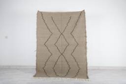 Custom Moroccan Wool Rug, Modern Home Decor, Kilim Rug - thumbnail 1