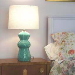 Ceramic Table Lamp For Bedside, Living Room Or Office - thumbnail 3