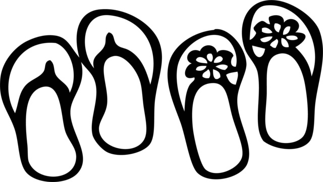 Flip Flop Family Printable Wall Art