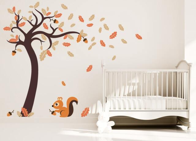 Baby Boy Nursery Ideas Tree Decals For Walls Wall Sticker Room Decor Decalisland -Baby Designs - image 1