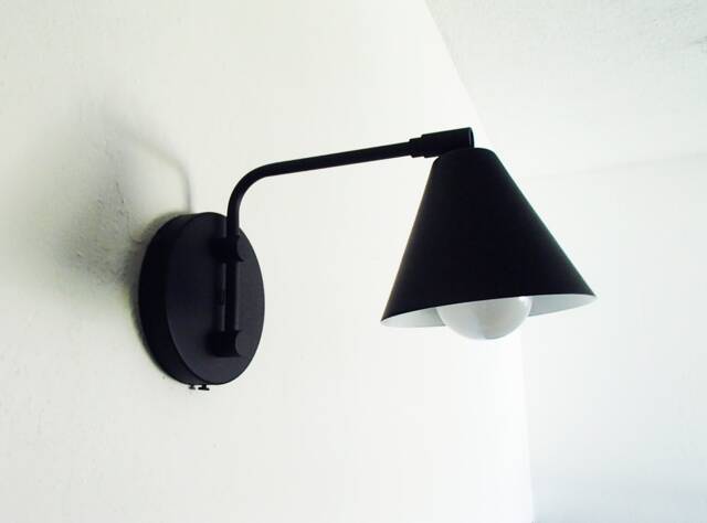 Modern Cone Sconce - Swivel Shade Kitchen Light Entryway Living Room Dining Bathroom Vanity Ul Listed - image 1