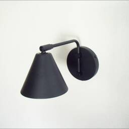 Modern Cone Sconce - Swivel Shade Kitchen Light Entryway Living Room Dining Bathroom Vanity Ul Listed - thumbnail 3