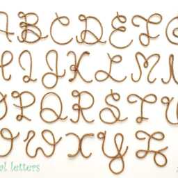 Large Wall Name Sign For Nursery, Rope Personalized Decor, Beach Style Giant Decor - thumbnail 3