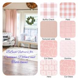 Blush Pink Leopard Print Curtain Panels Bohemian Window Drapes - Pair - thumbnail 2