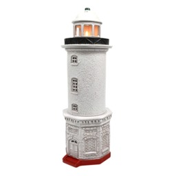 Handmade Ceramic Lighthouse Uzavas Candle Holder Unique Home Decorating Marine Gifts, Minimalist Lighthouse, Christmas Gift, Coastal Artwork - thumbnail 3