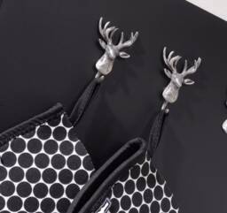 Deer Magnetic Hook - Handmade Wall For Keys Or Towels Rustic Cabin Decor & Nature Gift From Canada - thumbnail 1