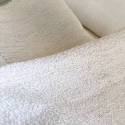 Libbie Textured Linen Sheer Curtain, Natural Custom Cotton Extra Long Curtain For Bedroom, 1Pc - thumbnail 2